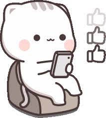 Cutie Cat Chan Like GIF - CutieCatChan Like Kitty - Discover & Share GIFs