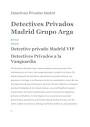detectives privados madrid detectives privados madrid | PDF