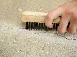 However, not sure if radon gas is a problem in your area, but cracks in the basement will let radon gas seep in, so it would be worth your time and the money to. How To Fill Small Cracks In Concrete For Dummies Home Improvement Home Fix Home Maintenance