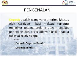 Selain itu, wang juga perlu mendapat keyakinan orang ramai dari segi kestabilan. Jabatan Akauntan Negara Malaysia Pengenalan Perakaunan Amanah Deposit