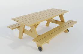 When you build an outdoor table yourself, either from scratch or from upcycled. Picnic Table With Benches Plans Diy Outdoor Patio Garden Furniture Build Your Own Amazon In Home Kitchen