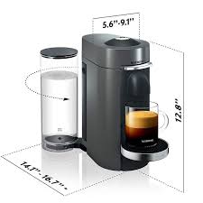 Capsule connection capsule machine accessory kit for sealing and drying liquid and oil capsules. Nespresso Vertuoplus Deluxe Coffee And Espresso Machine By De Longhi T Gene Rory