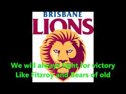 Brisbane Lions Theme Song Lyrics Afl Sing A Long