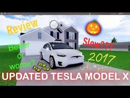 Updated Tesla Model X Review Greenville Roblox Youtube