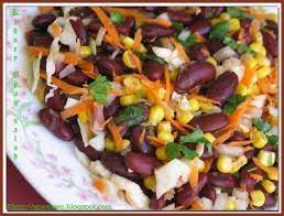 Red Kidney Beans Salad Recipe Recipe Bean Salad Recipes Bean Recipes Healthy Diet Recipes