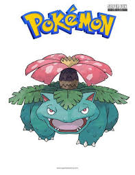 Jpg use the download button to find out the full image of pokemon coloring pages venusaur free, and download it in your computer. Venusaur Pokemon Coloring Page Pokemon Gen 1 Pokemon Pokemon Coloring
