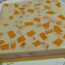 2 sudu besar susu pekat manis. Resepi Puding Mangga Susu Resepi Bonda