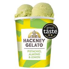* the % daily value (dv) tells you how much a nutrient in a serving of food contributes to a daily diet. Hackney Gelato Pistachio Almond Lemon Gelato Ocado