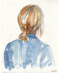 Watercolor On Paper C Kasiq Kasiq Painting Illustration ì¼ëŸ¬ìŠ¤ Fashion Illustration Watercolor Painting Illustration Watercolor Fashion Sketch