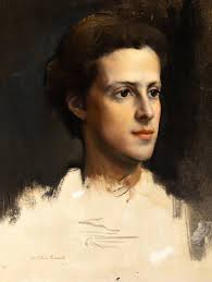 Karla Mann Oil On Board Serious Trouble