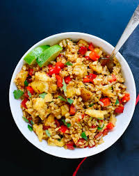 Weekly Meal Plan 5 Dinner Recipes Offering A Twist On Some Of Your Staples In 2020 Pineapple Fried Rice Pineapple Fried Rice Recipe Fried Rice
