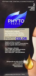 permanent hair color by phyto phyto color 2 brown