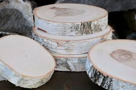 After drying, all our wood slabs are sanded flat. Wood Slices For Wedding Centerpieces 6 Best Places To Buy Yours