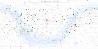 Messier Chart With Double Stars H Paul Honsinger