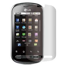 ZIYA LG Optimus Me P350 抗刮亮面螢幕保 ...
