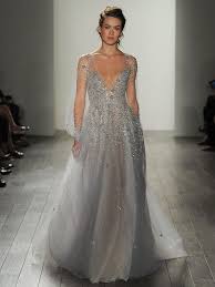Hayley Paige Fall 2017 Shimmering Ethereal Wedding Dresses Ethereal Wedding Dress Blue Wedding Gowns Sparkle Wedding Dress