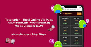 Totoharian Agen Togel Online Via Pulsa Terpercaya Pelayan
