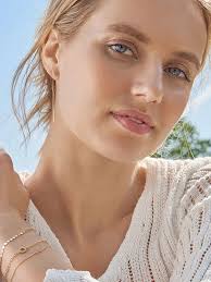 Estate- 14K Yellow Gold Medium Twisted Hoop Earrings (2.2 Gr