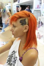 Ace of spades hair color! hairtattoo