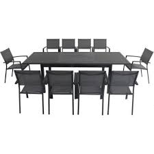 (1) sold by christmas central. Hanover Seats 10 People Patio Dining Sets Patio Dining Furniture The Home Depot
