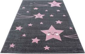 Kinderteppich kinderzimmer mädchen waschbar herzen sterne mond spruch rosa grau. Kinderteppich Online Kaufen Kinderzimmerteppich Otto