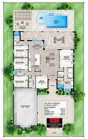 The tidewater house is typical and features wide porches, constructed of wood with the main living area raised one level. South Florida Designs Coastal Contemporary 4 Bedroom House Plan South Florida Design Beach House Plans Contemporary House Plans 4 Bedroom House Plans
