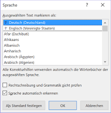 Sie haben einen text nicht in der standardsprache von word verfasst und möchten nun die sprache ändern? Word Sprache Andern Fur Rechtschreibprufung Auf Deutsch Umschalten Tippscout De