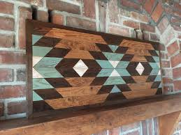 Pendleton Reclaimed Wood Wall Art Southwestern Wood Wall Etsy Reclaimed Wood Wall Art Wood Wall Art Wood Art