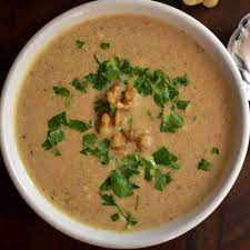 Turkish Walnut Soup Recipe In 2021 Recipes Soup Mediterranean Cuisine