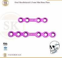 Titanium Oral Maxillofacial 4 Hole With Gap 1.5 mm
