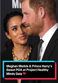 Meghan Markle y Prince Harry en la Gala Project Healthy Minds