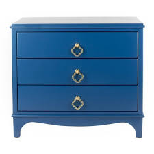 Shop safavieh lorna 3 drawer contemporary night stand white/gold at homethreads.com and get free shipping. Hannon 3 Drawer Nightstand Navy Safavieh Target