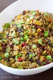 Quinoa Lentil Salad Recipe Made With Roasted Brussels Sprouts Shallots And Sweet Red Peppers This Le Lentil Salad Recipes Pulses Recipes Red Lentil Recipes