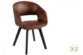 Check spelling or type a new query. Chaise Retro Vintage Simili Cuir Marron Pour Salle A Manger