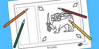 Ben stokes remains not out on 82 but england fold for 2112 in 47 overs. Sri Lanka Flag Colouring Sheet Teacher Made