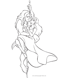 Tarzan Coloring Pages Coloring Pages For Kids Disney Colors Disney Tattoos Disney Coloring Pages