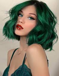 Modern Hair Color Ideas For Short Hair Voguetypes Green Hair Colors Arctic Fox Hair Color Hair Color