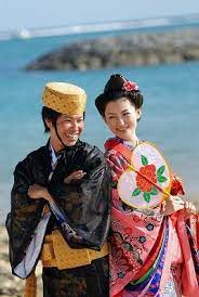 琉装フォトプラン 琉装 浴衣祭り 沖縄 結婚式