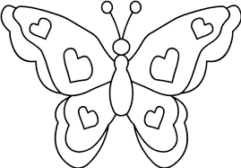 This butterfly is recognized for its black, yellow and green wing. Coloring Pages For Kids Butterfly Drawing With Crayons