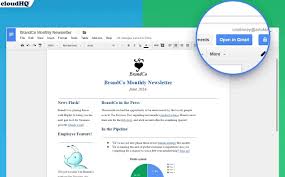 Free Chrome Extension Create Emails In Google Docs And Preserve Your Formatting By Cloudhq Create Email Gmail Google Docs