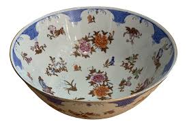 Whether in your kitchen, or on your coffee table, it's a great way to display and store your favorite things. Vintage Floral Gold Large Decorative Bowl Chairish