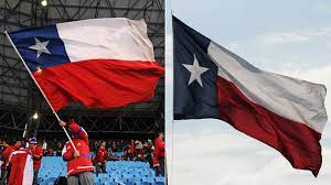 Because of chileball's similarity in flag design with texasball, usaball often mistakes chile for texas. Texas Lawmaker Don T Use Chile Flag Emoji When You Mean Texas Bbc News