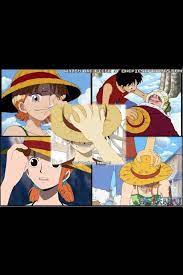 Nami And Luffy S Straw Hat One Piece Anime Nami And Luffy Luffy