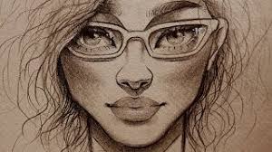 تعليم الرسم كيف ترسم بورتريه كامل لفتاة ترتدي نظارات رسم الوجه بالرصاص http ift tt 2tvenvy الرسم باقلام الرصاص خطوة ب portrait portrait tattoo male sketch