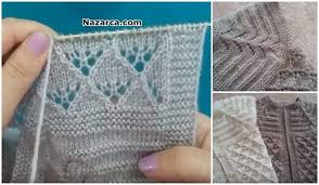 Orgu Videolari Nazarca Com Baby Knitting Patterns Bebek Yelek Desenler