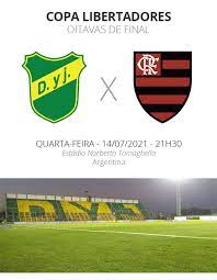 Defensa y justicia recibirá a flamengo por la llave 1. Mpoc6f07wd00dm