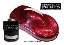 Shimmer Red Urethane Based Automotive Metal Flake Custom Ebay Candy Paint Specialist Paint Candy Colors