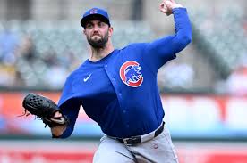 Pete Crow-Armstrong celebrating during a Chicago Cubs game