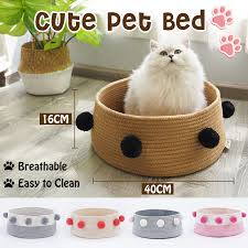 Gather ideas for ultra comfy bedding, cat trees, and other kinds of furniture you can spoil your pet with. Dog Cat Warm Fleece Winter Bed Igloo House Soft Luxury Basket For Pets Ebay