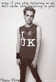 Pin By Goo On My Chemical Romance My Chemical Romance Mikey Way Romance Quotes Michael james way (born september 10, 1980) is the bass guitarist of the american rock band my chemical romance , and is the younger brother of the band's lead vocalist and frontman gerard way. my chemical romance mikey way